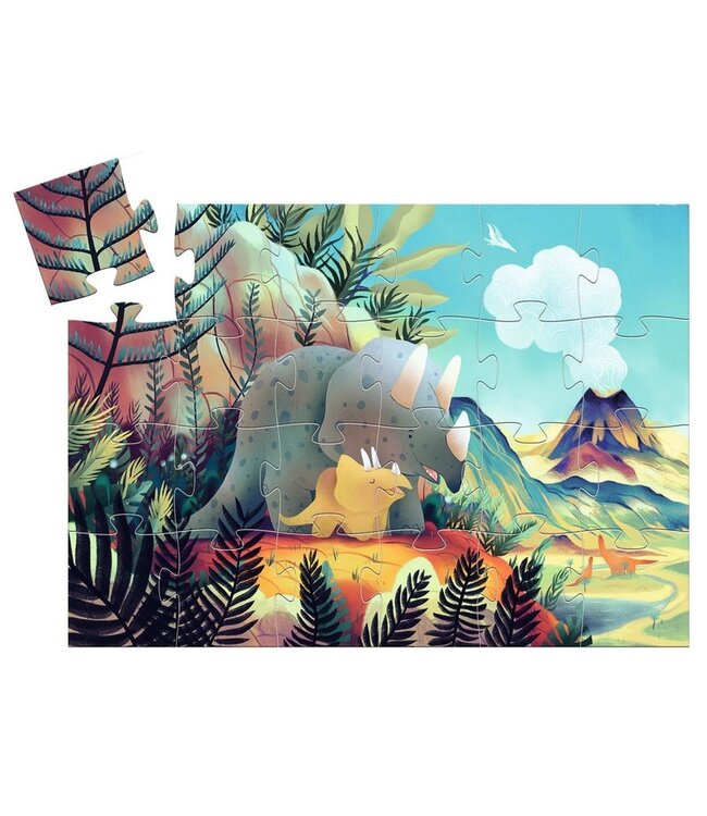 DJECO PUZZLE SILHOUETTE - THÉO LE DINO