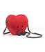 JELLYCAT SAC BANDOULIÈRE - COEUR AMUSANTE