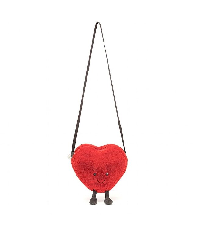 JELLYCAT SAC BANDOULIÈRE - COEUR AMUSANTE