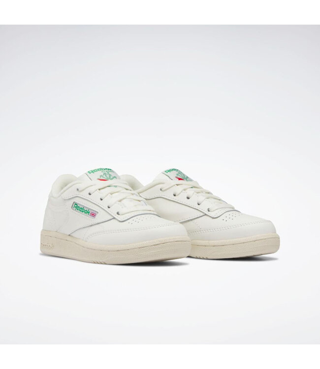 REEBOK CHAUSSURE CLUB C 85 - CHALK/GREEN