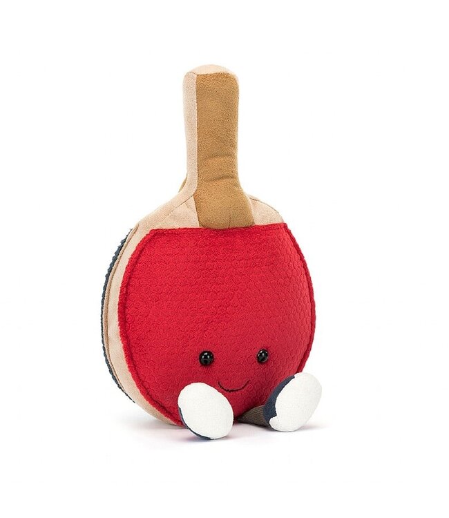 JELLYCAT PELUCHE - RAQUETTE TENNIS DE TABLE