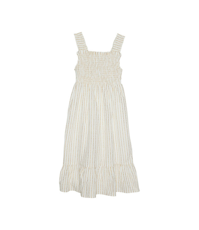 CREAMIE ROBE LUREX - CLOUD