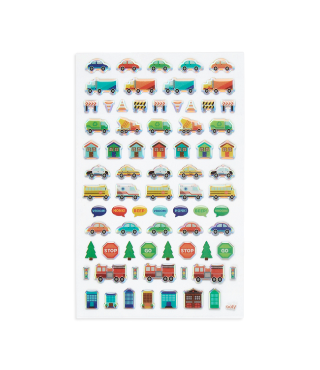 OOLY STICKIVILLE - WORKIN' WHEELS