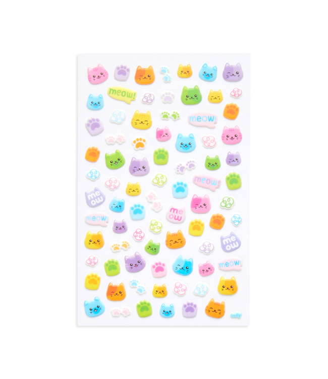 OOLY STICKIVILLE - CHATS COLORÉS