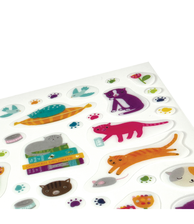 OOLY STICKIVILLE - QUIRKY CATS