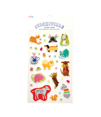 OOLY STICKIVILLE - QUIRKY DOGS