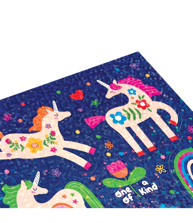 OOLY STICKIVILLE  HOLOGRAPHIC - MAGICAL UNICORNS