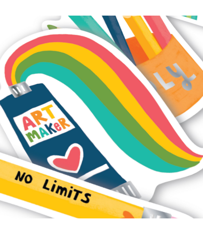 OOLY STICKIVILLE VINYL MÉTALIQUE - ART MAKER