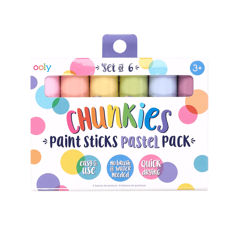 Paint Pop - 6 Bâtons Peinture Enfants - Twist & Paint Sans Désordre - Séchage Rapide - Multi-surfaces - Couleurs Vives