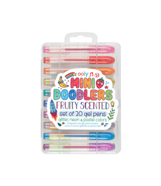 OOLY ENS. 20 MINI CRAYONS PRAFUMÉS -  DOODLERS FRUITY
