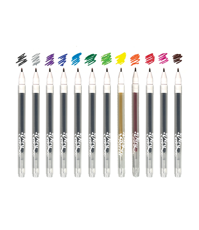 OOLY ENS. DE 12 STYLOS GELS PARFUMÉS - VERY BERRY