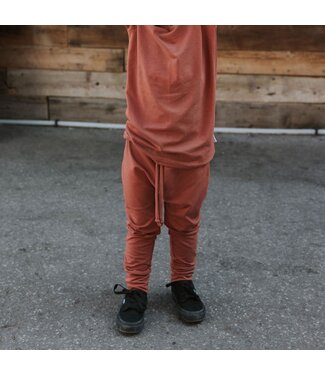 ZAK ET ZOÉ PANTALON RÉGULIER - TERRACOTTA