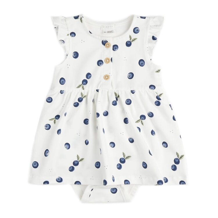 PETIT LEM ROBE BLEUETS La Petite Penderie