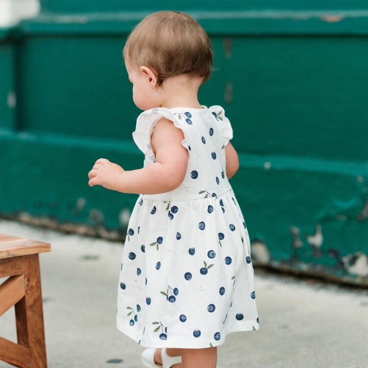 PETIT LEM ROBE BLEUETS La Petite Penderie