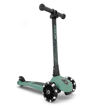 SCOOT AND RIDE TROTTINETTE (3-6ANS) : HIGHWAYKICK 3 LED - FORET