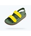 NATIVE SANDALE CHASE - LOCH GREEN/BARISTA BROWN/PICKLE GREEN
