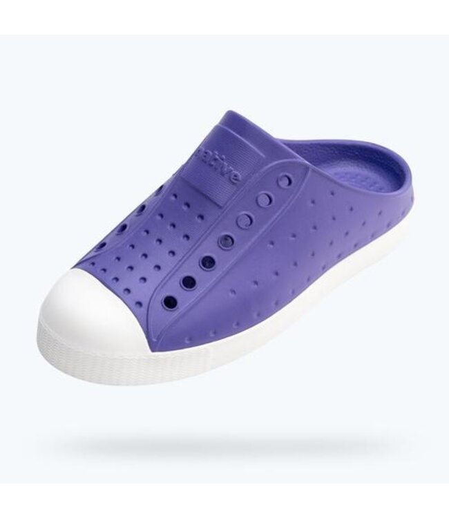 NATIVE CHAUSSURE JEFFERSON CLOG - ULTRA VIOLET/SHELL WHITE