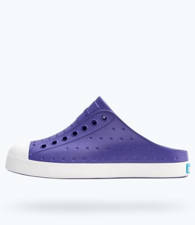 NATIVE CHAUSSURE JEFFERSON CLOG - ULTRA VIOLET/SHELL WHITE