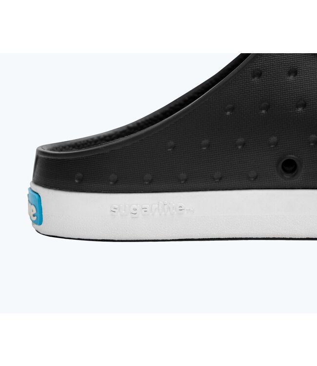 NATIVE CHAUSSURE JEFFERSON CLOG - JIFFY BLACK/SHELL WHITE