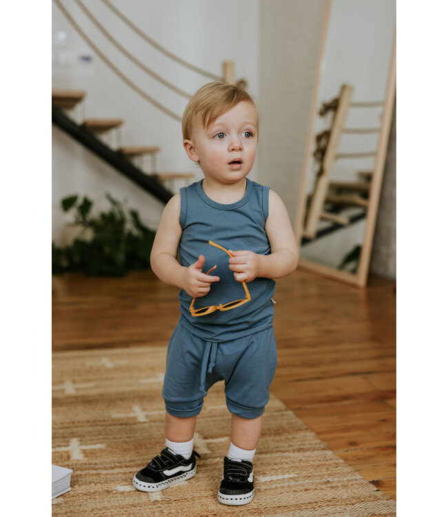 ZAK ET ZOÉ SHORT - BLEUET