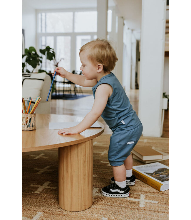 ZAK ET ZOÉ SHORT - BLEUET