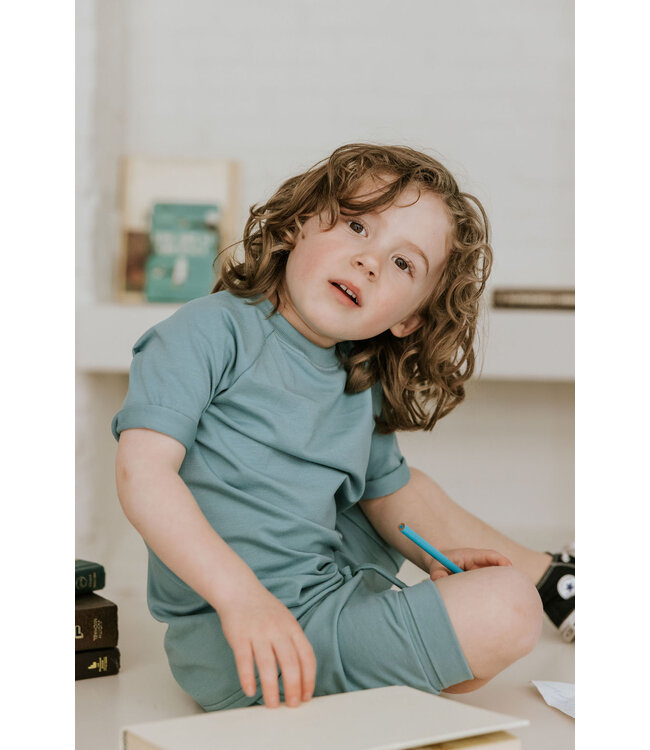 ZAK ET ZOÉ SHORT - TURQUOISE