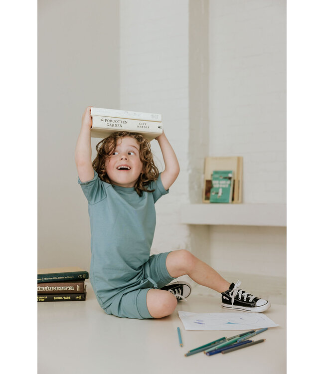 ZAK ET ZOÉ SHORT - TURQUOISE