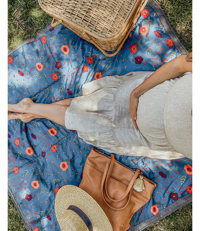 LITTLE UNICORN COUVERTURE EXTÉRIEUR 5 X 5 - MIDNIGHT POPPY