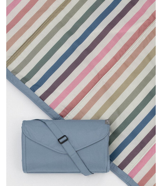 LITTLE UNICORN COUVERTURE EXTÉRIEUR 5 X 7 - CHROMA RUGBY STRIPE