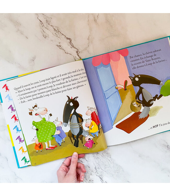 AUZOU LIVRE - LOUP QUI DÉCOUVRAIT LE PAYS DES CONTES