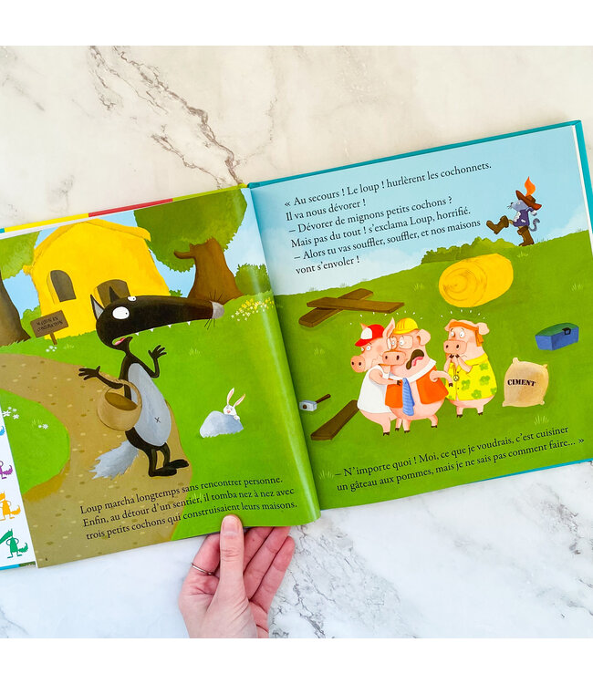 AUZOU LIVRE - LOUP QUI DÉCOUVRAIT LE PAYS DES CONTES