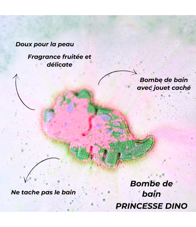 LA FABRIK BOMBE DE BAIN SURPRISE - PRINCESSE DINO