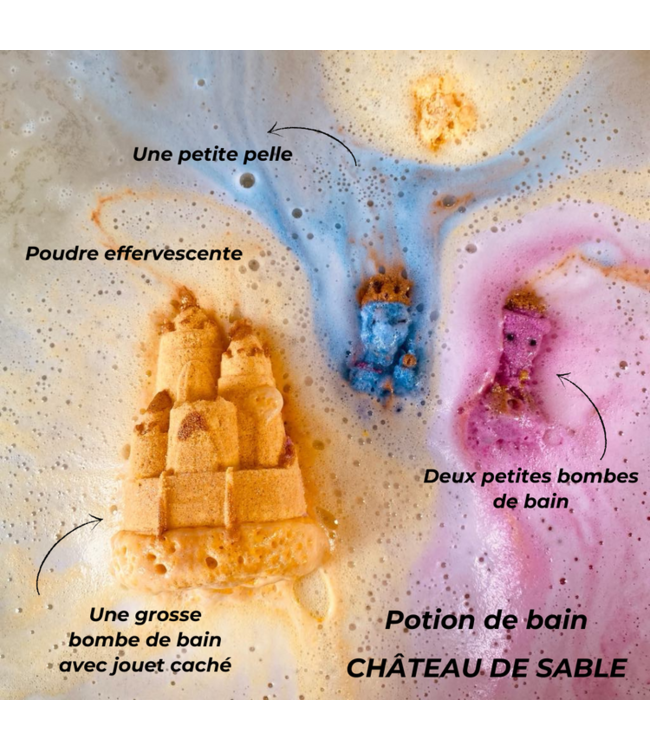 LA FABRIK POTION DE BAIN - CHÂTEAU DE SABLE