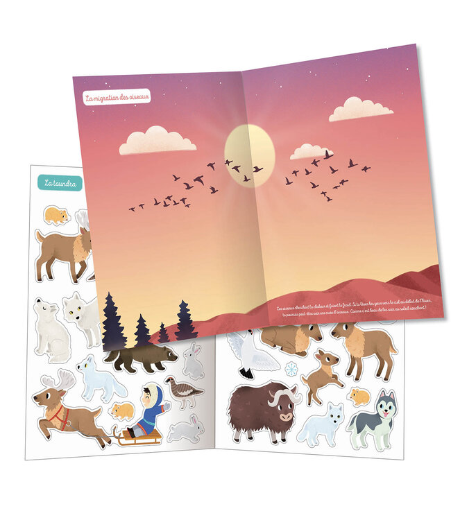 AUZOU MES 500 AUTOCOLLANTS - EN HIVER