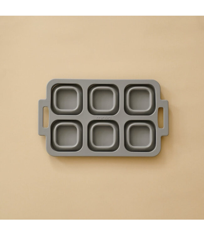 MINIKA MOULE À MUFFINS REPLIABLE - STONE