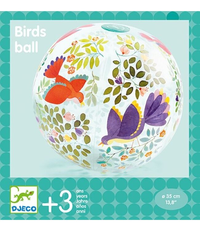 DJECO BALLON DE PLAGE - BIRDS