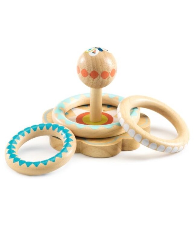 DJECO JEU D'ANNEAUX - BABYHOOPI