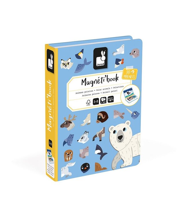 JANOD MAGNÉTI'BOOK - ANIMAUX POLAIRES