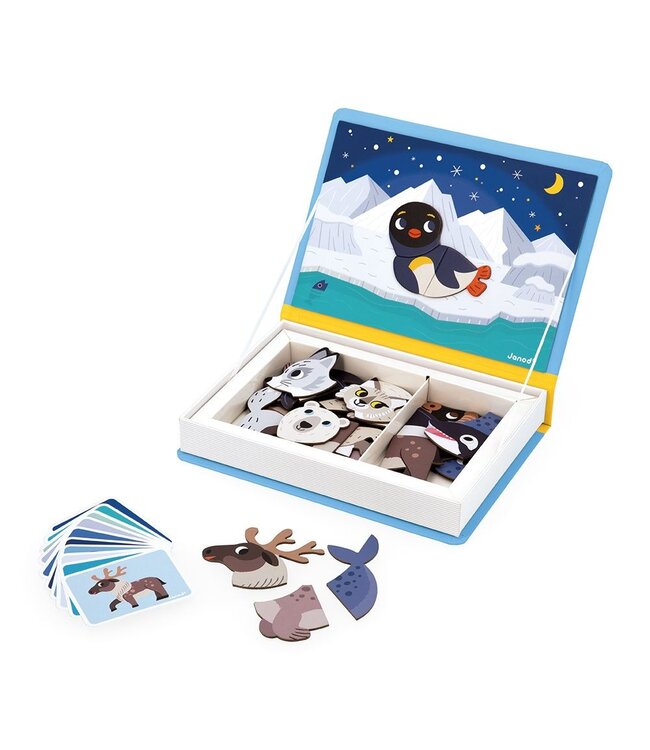 JANOD MAGNÉTI'BOOK - ANIMAUX POLAIRES