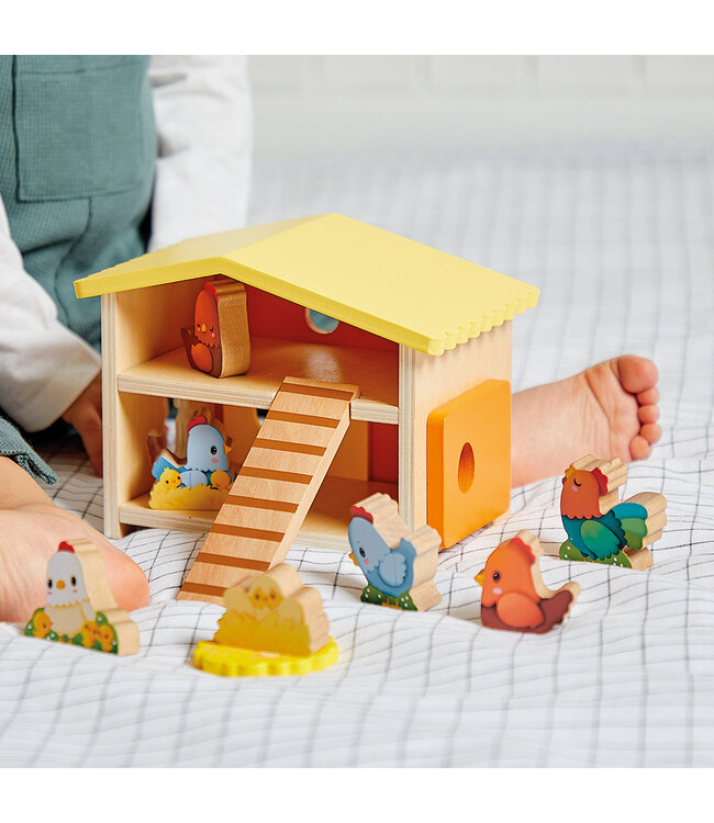 JANOD JEU DE FERME - MON PREMIER POULAILLER