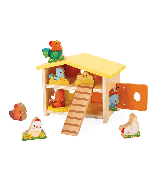 JANOD JEU DE FERME - MON PREMIER POULAILLER