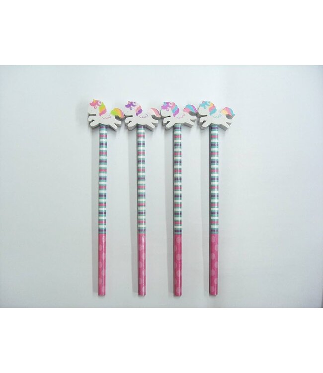 TOBAR CRAYON ET GOMME À EFFCER - LICORNE