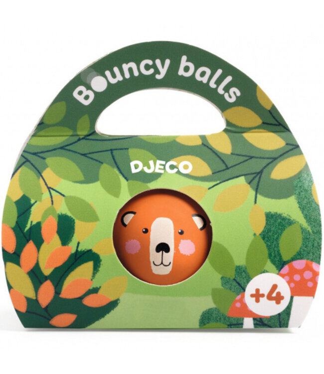 DJECO BALLE REBONDISSANTE - ANIMAUX