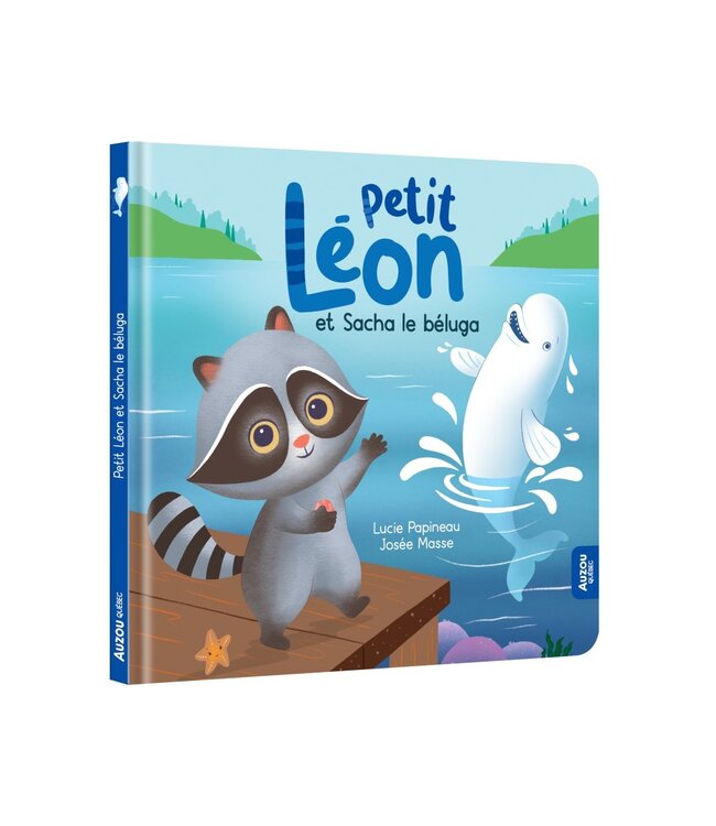 AUZOU LIVRE - PETIT LÉON ET SACHA LE BÉLUGA
