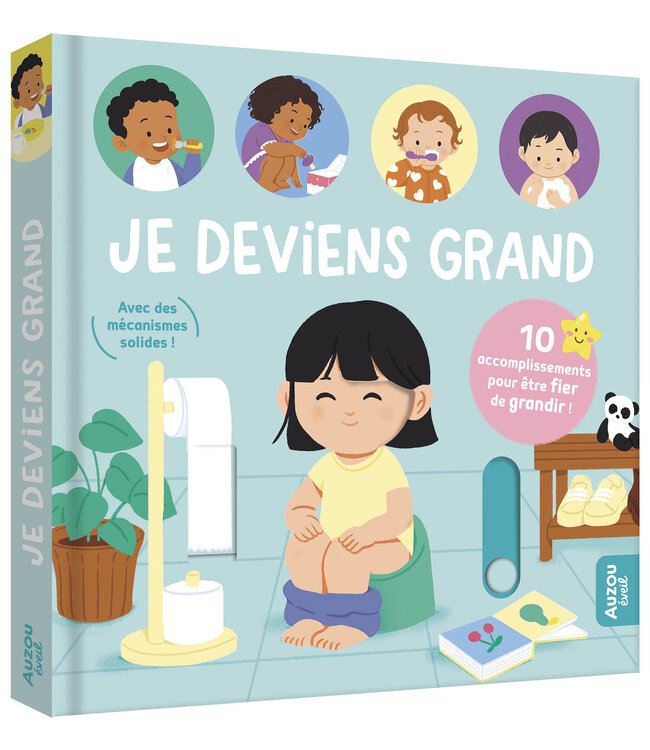 AUZOU LIVRE - JE DEVIENS GRAND