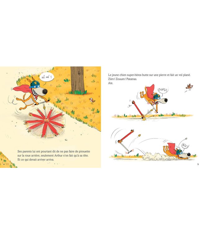 AUZOU LIVRE - SUPER-ARTHUR A PEUR DES PIQÛRES