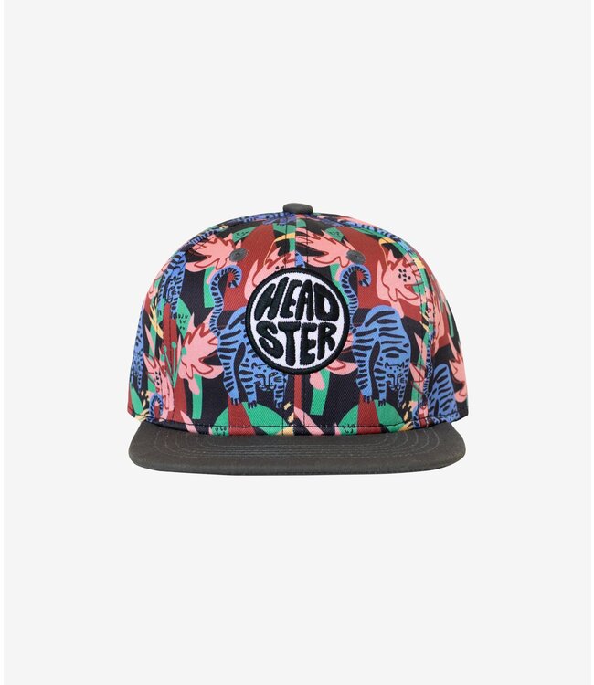 HEADSTER CASQUETTE EASY, TIGER ! - BLACK