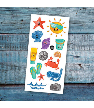 PiCO TATOO TATOUAGES TEMPORAIRES - LA PLAGE