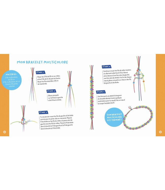 AUZOU COFFRET CRÉATIF - MES CRÉATIONS FLUO