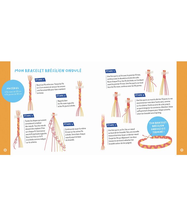 AUZOU COFFRET CRÉATIF - MES CRÉATIONS FLUO